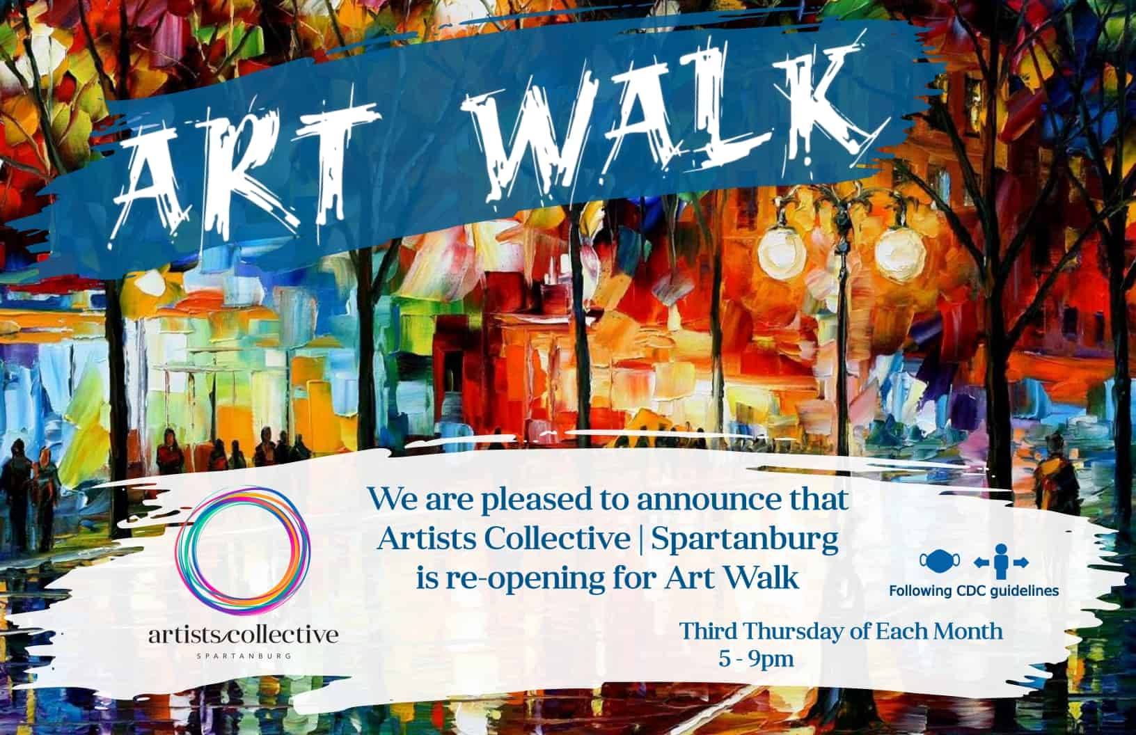 Artists Collective Spartanburg is re-opening for Art Walk in May