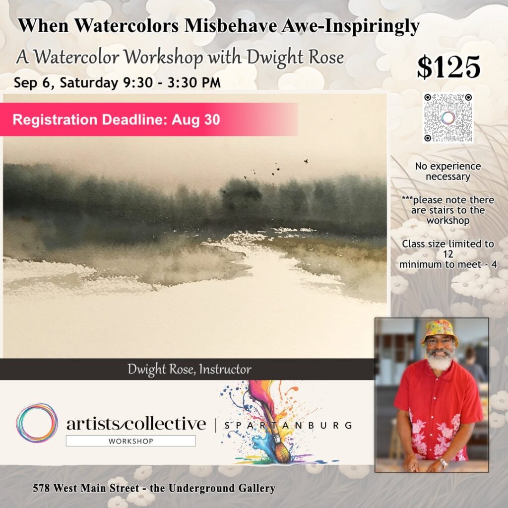 When Watercolors Misbehave Awe-Inspiringly