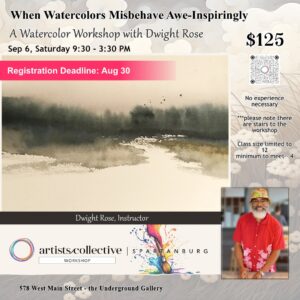 When Watercolors Misbehave Awe-Inspiringly