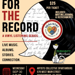 For the Record: A Vinyl Listening Series Vol. II