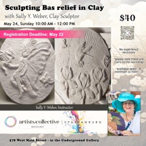 Sculpting Bas relief in Clay